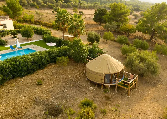 Elia With Pool, Yurt And Sea Views Βίλα Agios Dimitrios (Kos)
