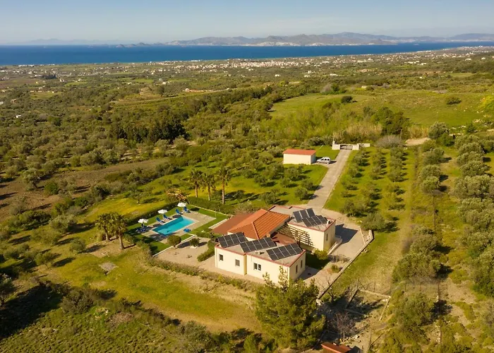 Elia With Pool, Yurt And Sea Views فيلة Agios Dimitrios (Kos)