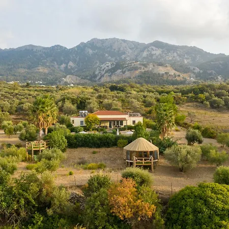 Elia With Pool, Yurt And Sea Views