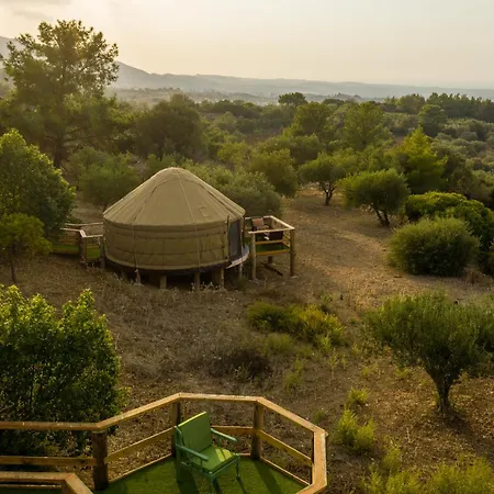 Elia With Pool, Yurt And Sea Views
