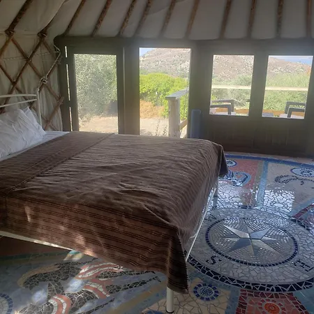 Elia With Pool, Yurt And Sea Views