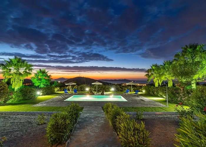 Elia With Pool, Yurt And Sea Views * Agios Dimitrios (Kos)