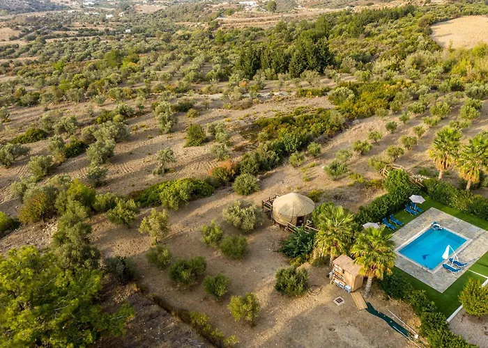 Villa Elia With Pool, Yurt And Sea Views *